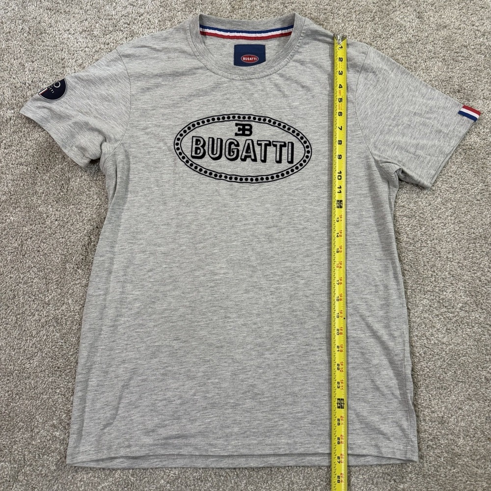 Bugatti 110 Anniversary T Shirt L Macaron Logo Designer Casual Luxury Streetwear - Picture 4 of 10